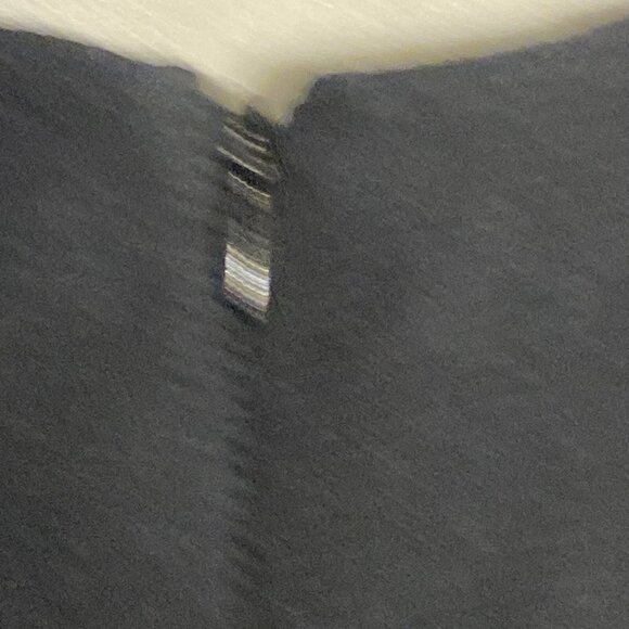 Madewell Textured & Thread Ribbed Jumpsuit Black Sleeveless Pockets Wms Sz S - Picture 15 of 16